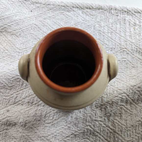 Pottery Vase With Flowers - Picture 3 of 6